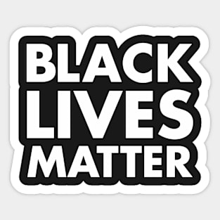 BLACK LIVES MATTER Sticker